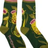 FootClothes Pitcher Plant Socks Green