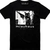 Gothicat Miauhaus Bela Lugosi's Cat Girly T-Shirt Black