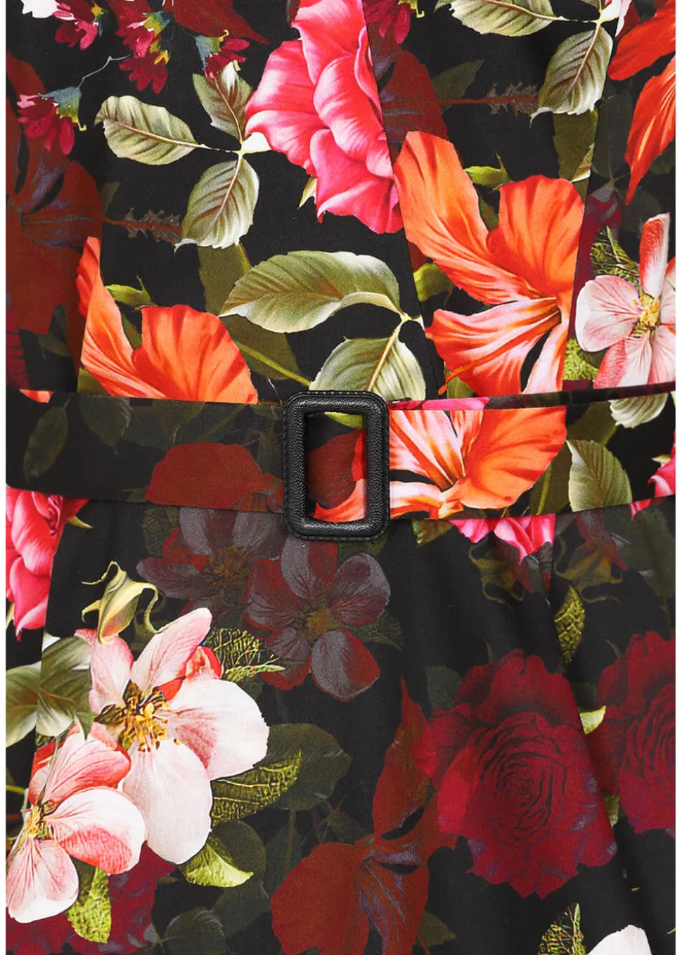 hearts__roses_kali_floral_2.webp Hearts & Roses Kali Floral 50's Swing Dress Black
