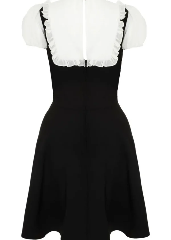 Hell Bunny Alice 60's Dress Black White