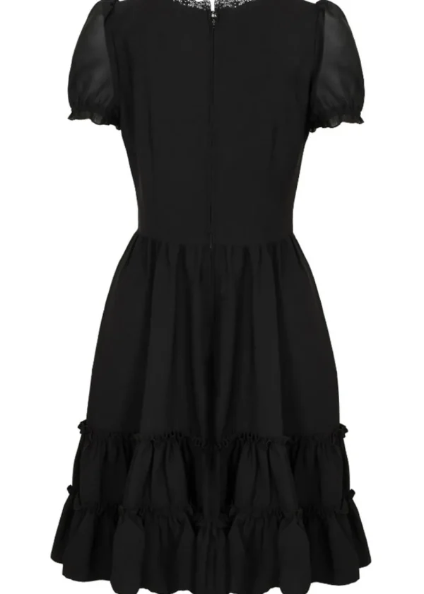 Hell Bunny Annette 60's Swing Dress Black