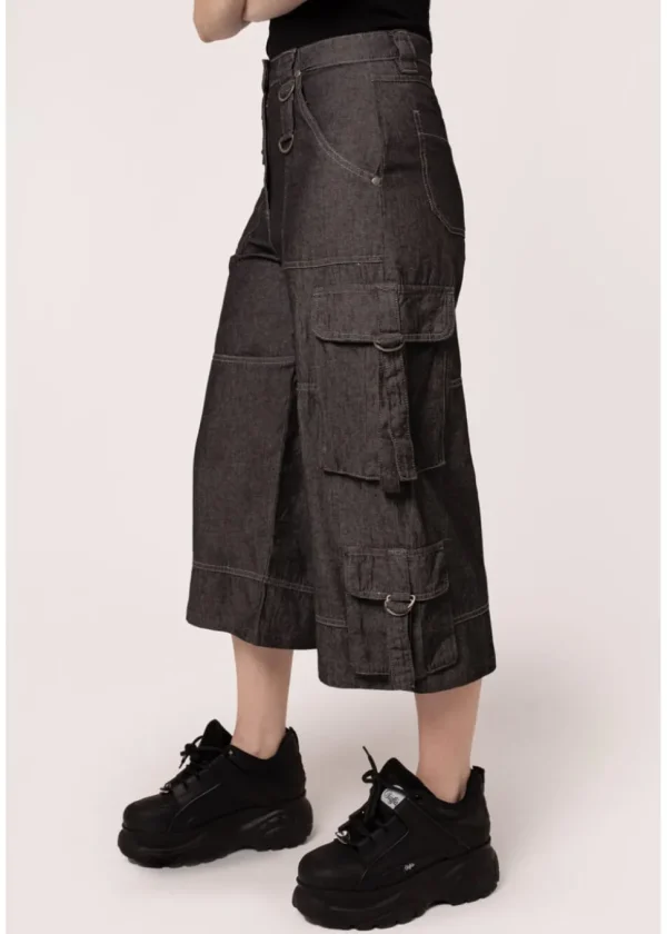 Hell Bunny Ash Jeans Gray
