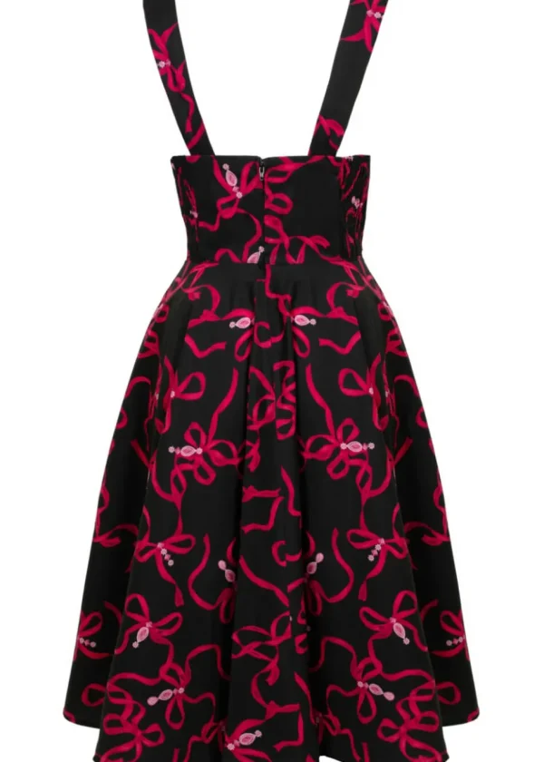 Hell Bunny Bownita 50's Swing Dress Black