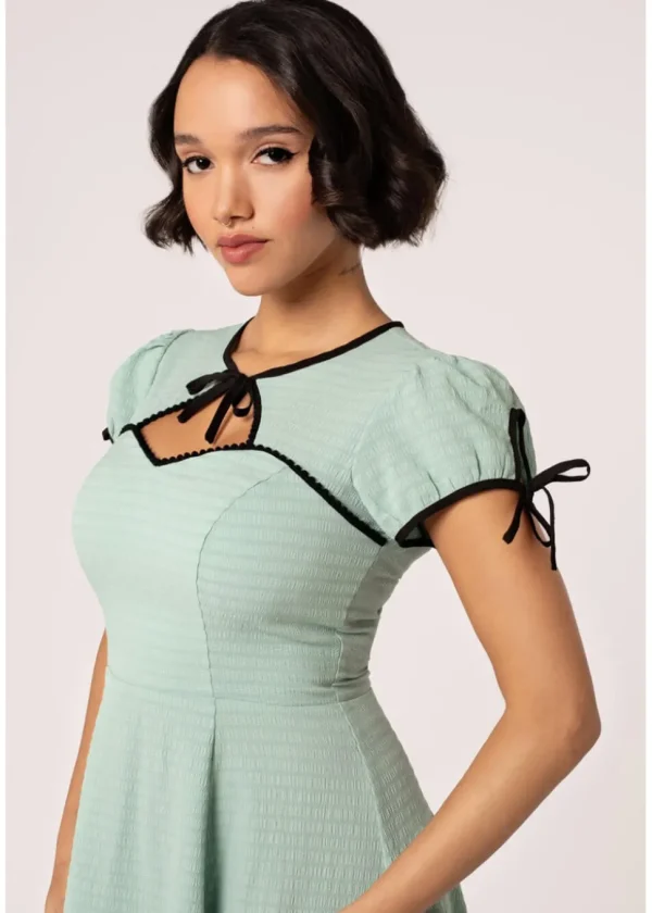 Hell Bunny Casey 40's Swing Dress Mint