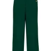 Hell Bunny Ginger 40's Swing Trousers Dark Green