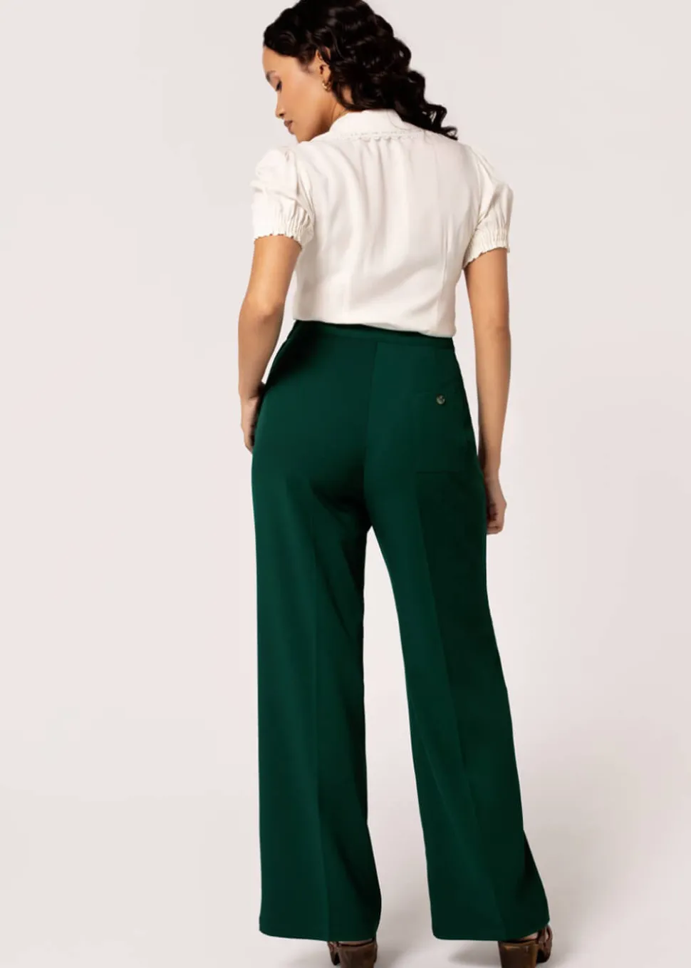 hell_bunny_ginger_s_swing_6.webp Hell Bunny Ginger 40's Swing Trousers Dark Green