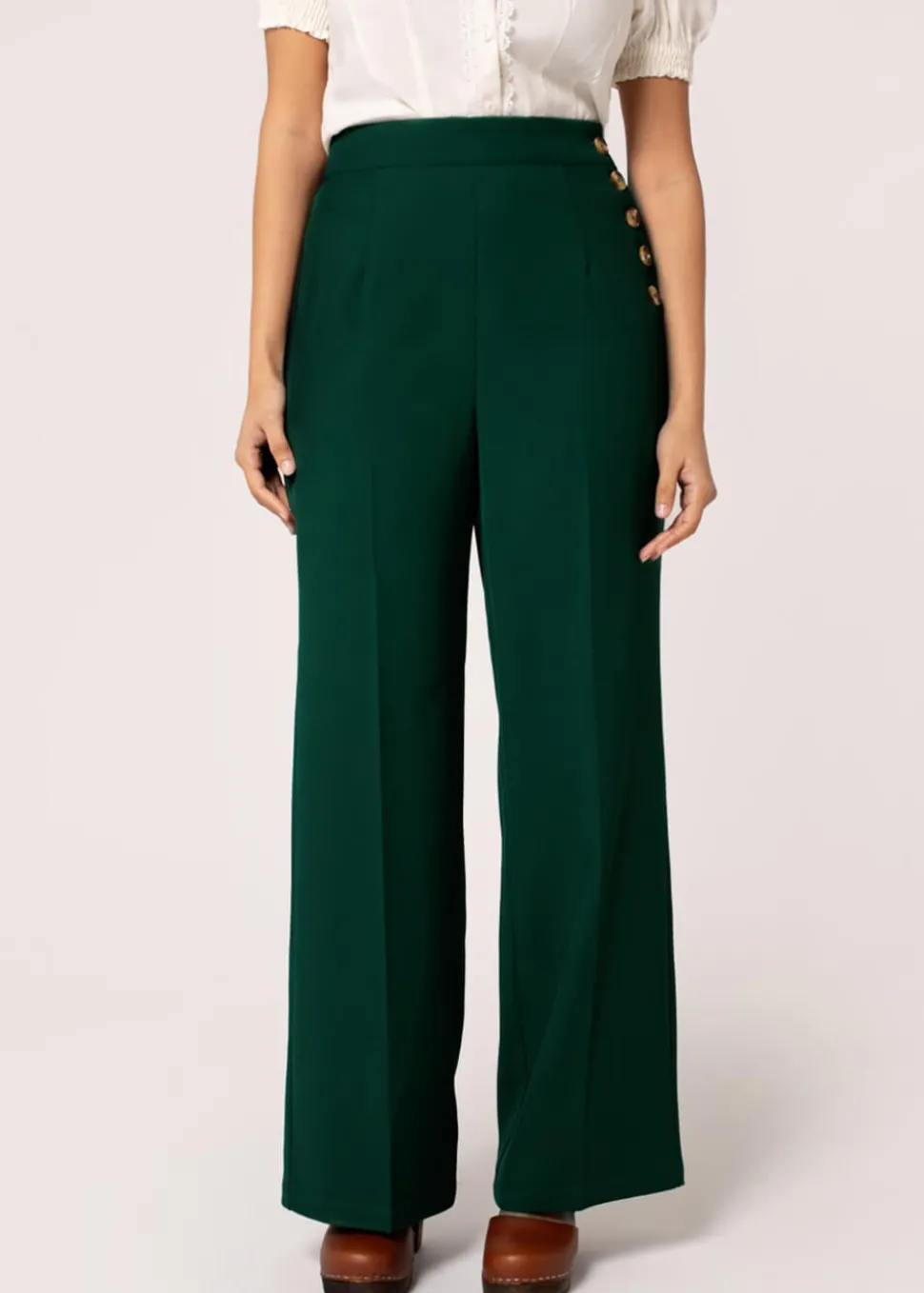 hell_bunny_ginger_s_swing_7.webp Hell Bunny Ginger 40's Swing Trousers Dark Green