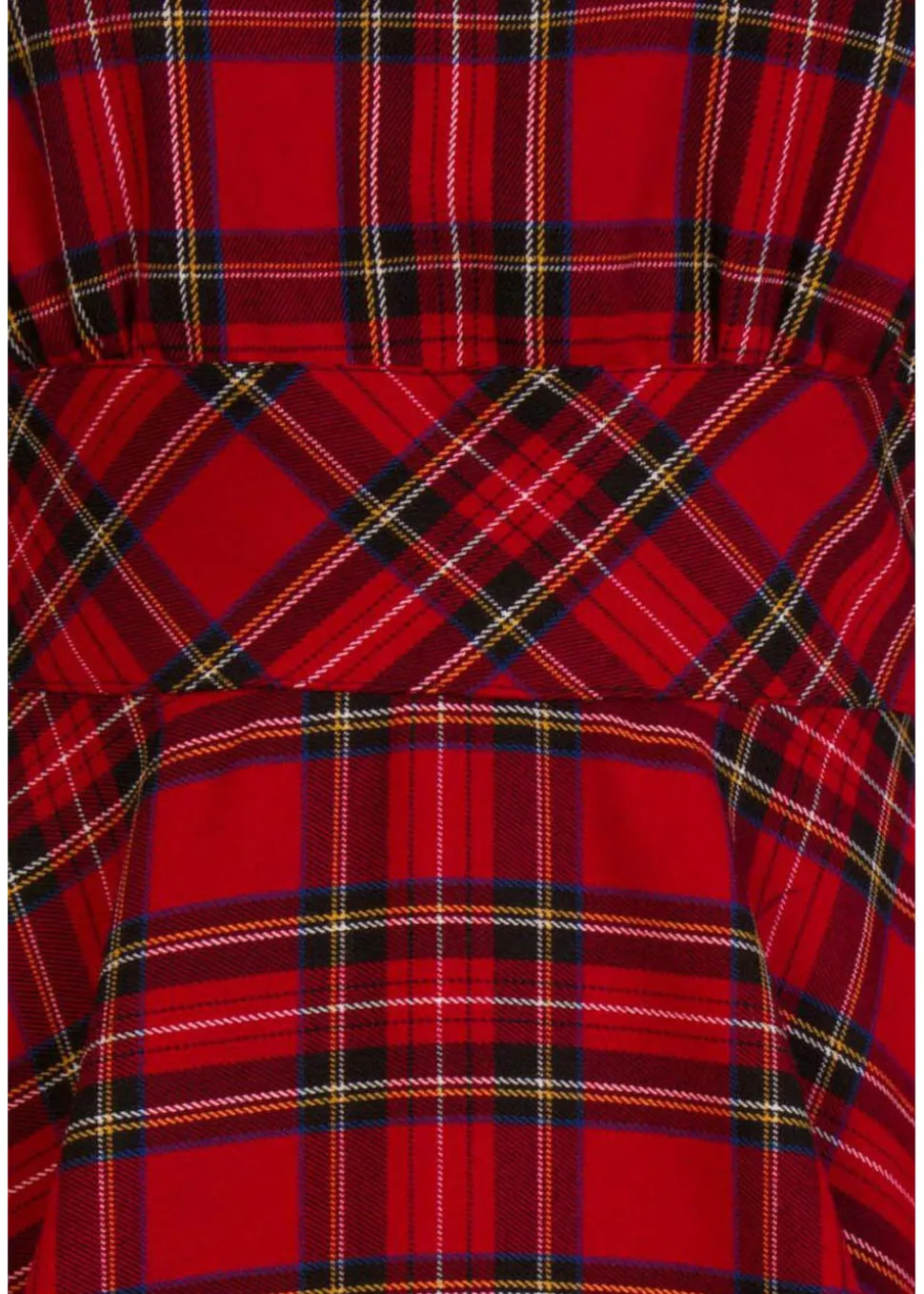 hell_bunny_irvine_tartan__5-1.webp Hell Bunny Irvine Tartan 50's Swing Dress Red