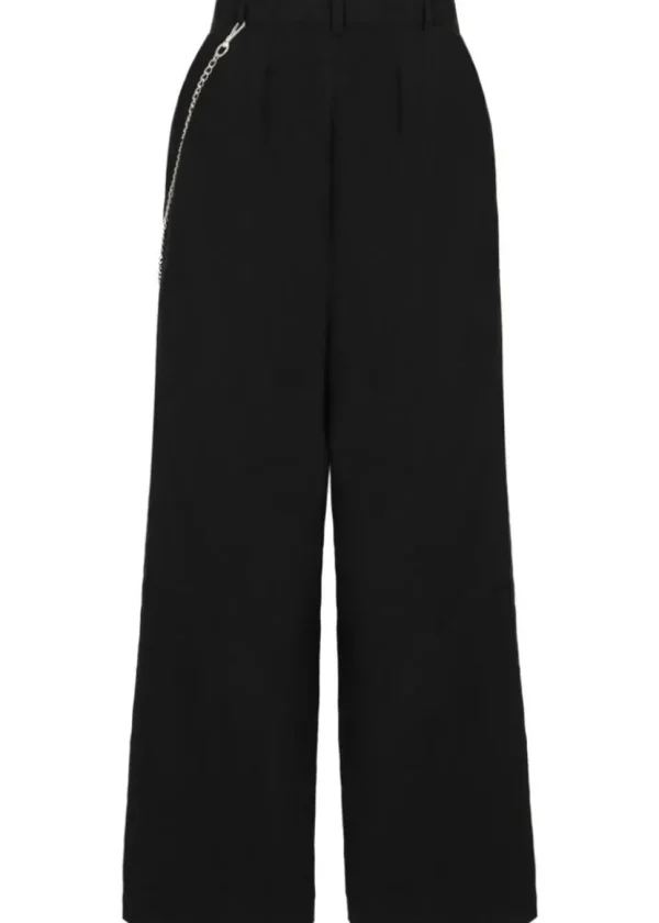 Hell Bunny Mallory Trousers Black
