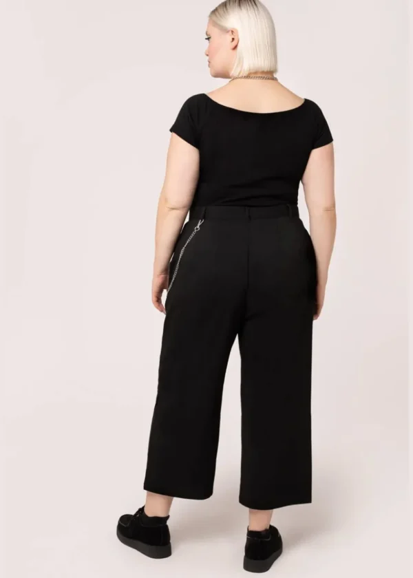 Hell Bunny Mallory Trousers Black