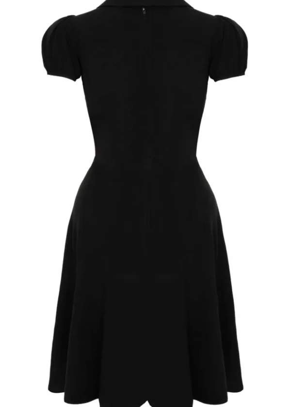 Hell Bunny Not Into You Hellcat 40's Dress Black