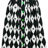 Hell Bunny Regina Spider 50's Swing Skirt Black
