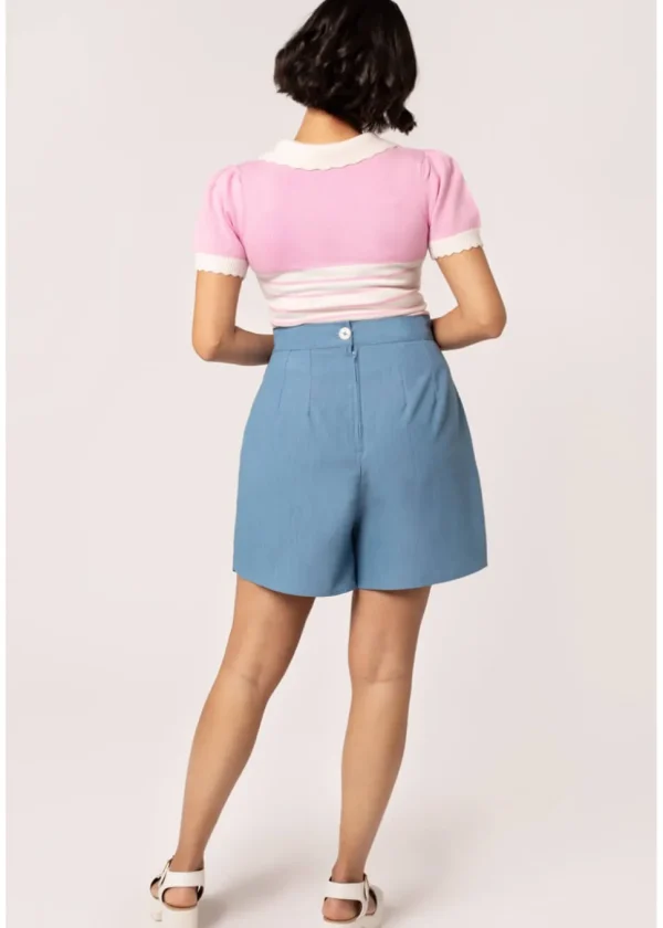 Hell Bunny Rylee Skorts Blue