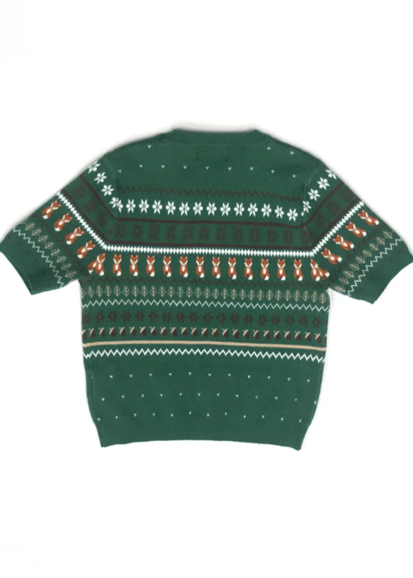 Hell Bunny Vixey 40's Jumper Green