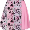 Hell Bunny x Smiley Robbie Skirt Multi