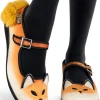 Hot Chocolate Design Fox Ballerina's Brown