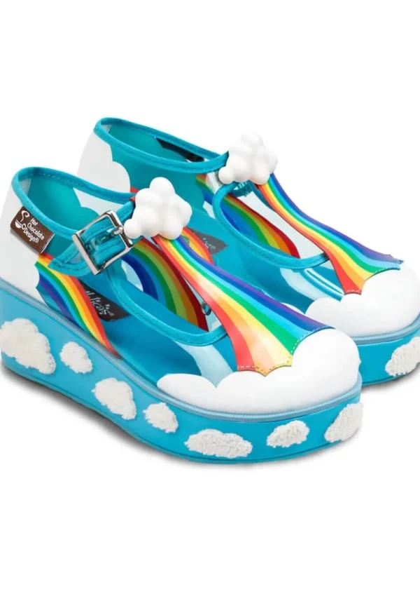 Hot Chocolate Design Iris Platform Shoes Multi