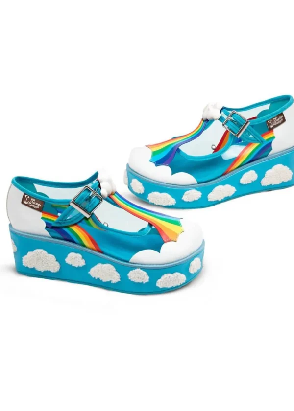 Hot Chocolate Design Iris Platform Shoes Multi