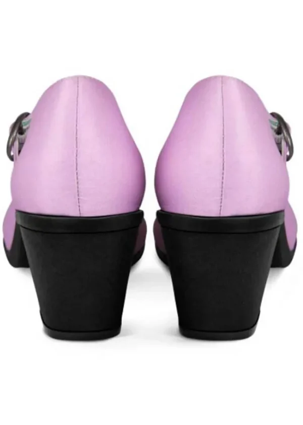 Hot Chocolate Design Lily Bat Pumps Pink