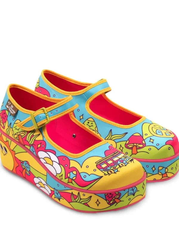 Hot Chocolate Design Love On The Road Platform Schoenen