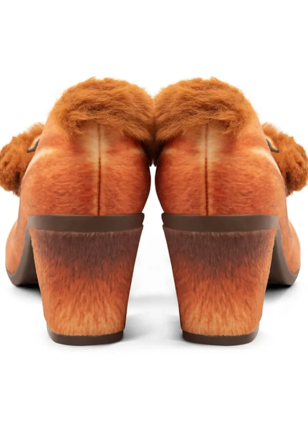 Hot Chocolate Design Nutty Cheecks Squirrel Pumps Brown