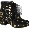 Irregular Choice Alpha Centauri Boots Black