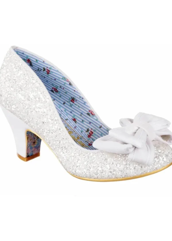 Irregular Choice Ban Joe Pumps White