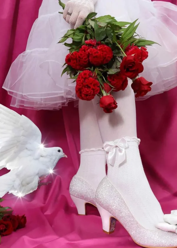 Irregular Choice Ban Joe Pumps White