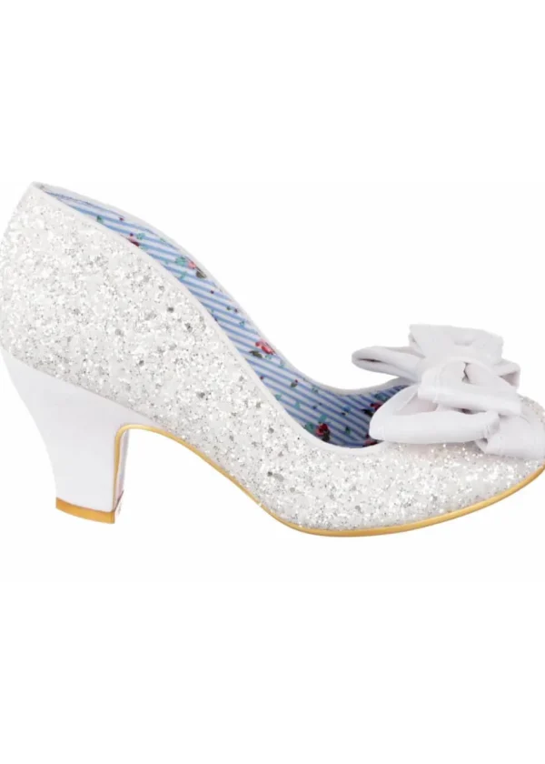 Irregular Choice Ban Joe Pumps White