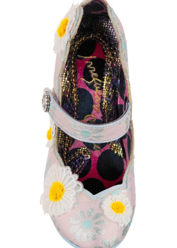 Irregular Choice Daisy Darling 40's Pumps Light Pink