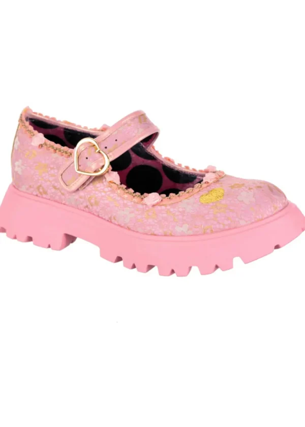 Irregular Choice Sweet Surprise Mary Janes Pink