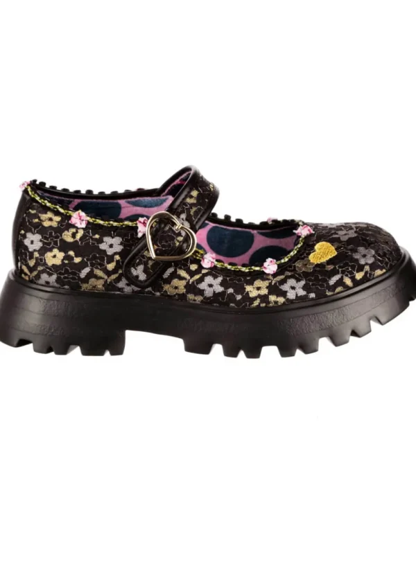 Irregular Choice Sweet Surprise Mary Janes Black