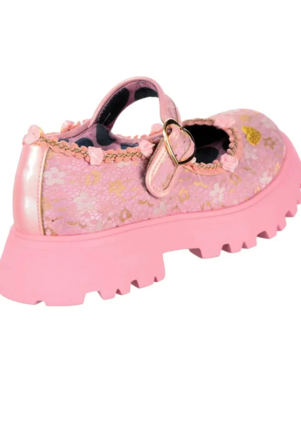 Irregular Choice Sweet Surprise Mary Janes Pink