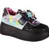 Irregular Choice x My Little Pony Rainbow Of Light Sneakers Black