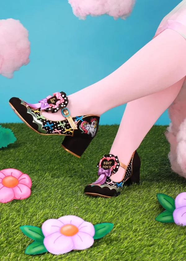 Irregular Choice x My Little Pony Best In Show Pumps Black