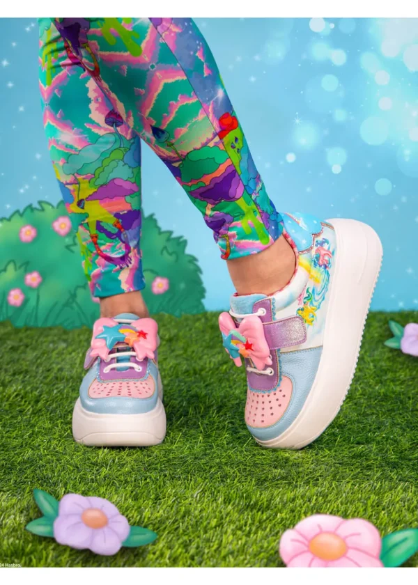 Irregular Choice x My Little Pony Rainbow Of Light Sneakers Light Blue