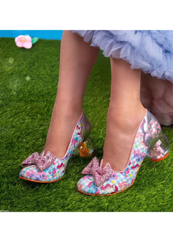 Irregular Choice x My Little Pony Sparkle Heart Pumps Blue