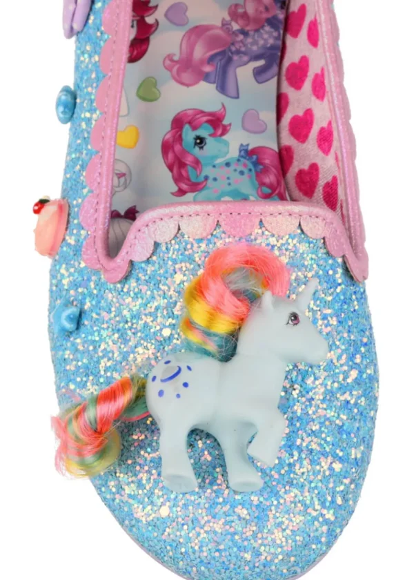 Irregular Choice x My Little Pony Playful Ponies Ballerinas Blue
