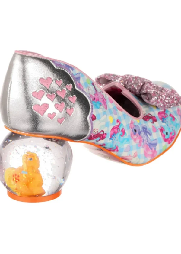 Irregular Choice x My Little Pony Sparkle Heart Pumps Blue