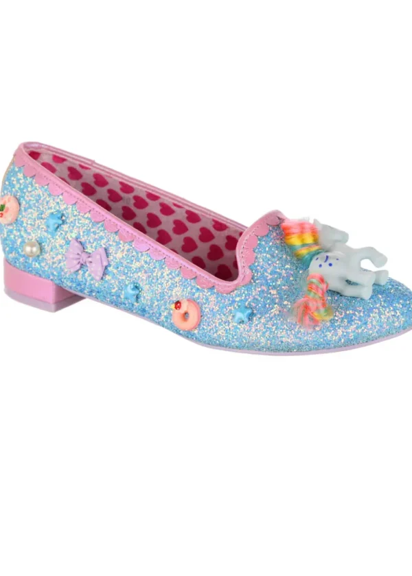 Irregular Choice x My Little Pony Playful Ponies Ballerinas Blue