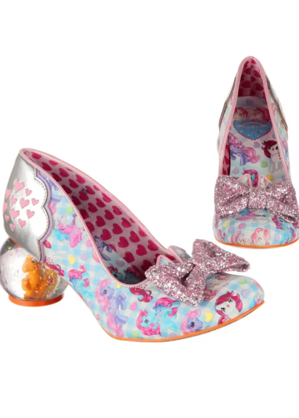 Irregular Choice x My Little Pony Sparkle Heart Pumps Blue