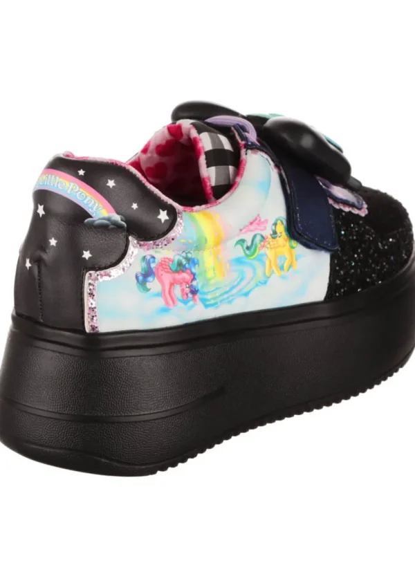 Irregular Choice x My Little Pony Rainbow Of Light Sneakers Black