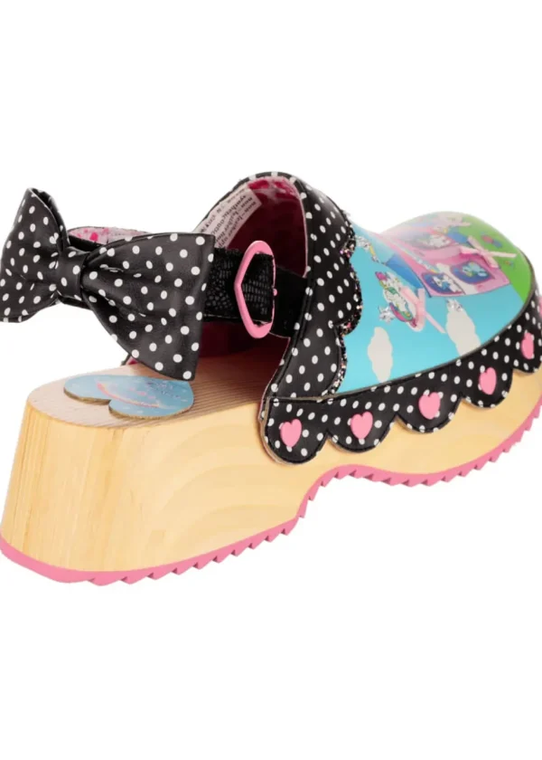 Irregular Choice x My Little Pony Pony Palace Clogs Blue