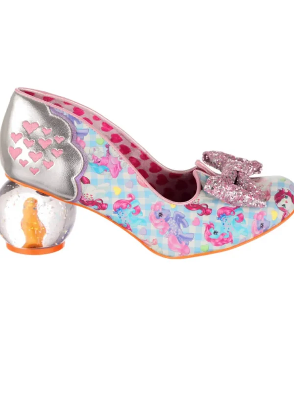Irregular Choice x My Little Pony Sparkle Heart Pumps Blue