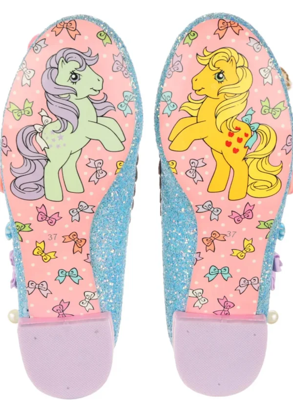 Irregular Choice x My Little Pony Playful Ponies Ballerinas Blue