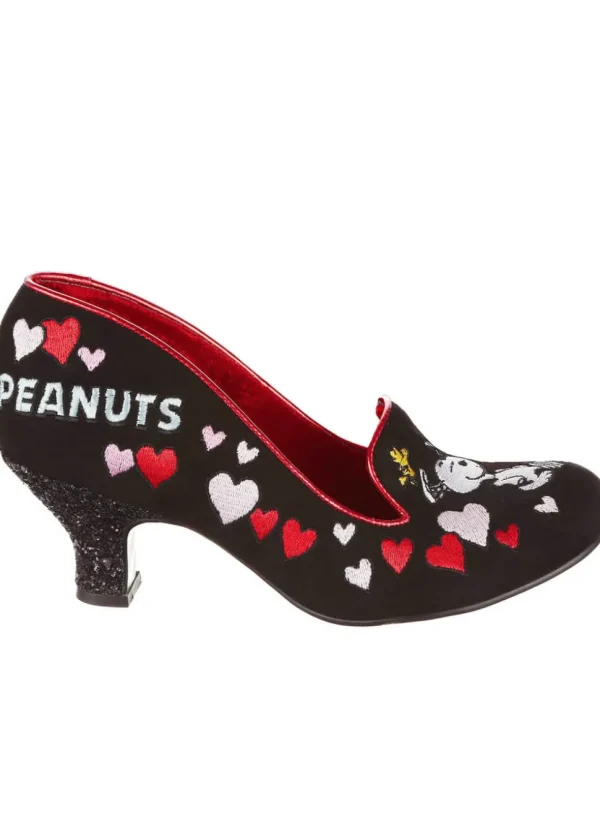 Irregular Choice x Peanuts A Boy And His Beagle Pumps Black