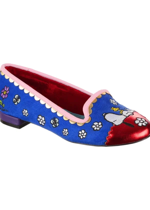 Irregular Choice x Peanuts My Friend Snoopy Ballerina's Blue