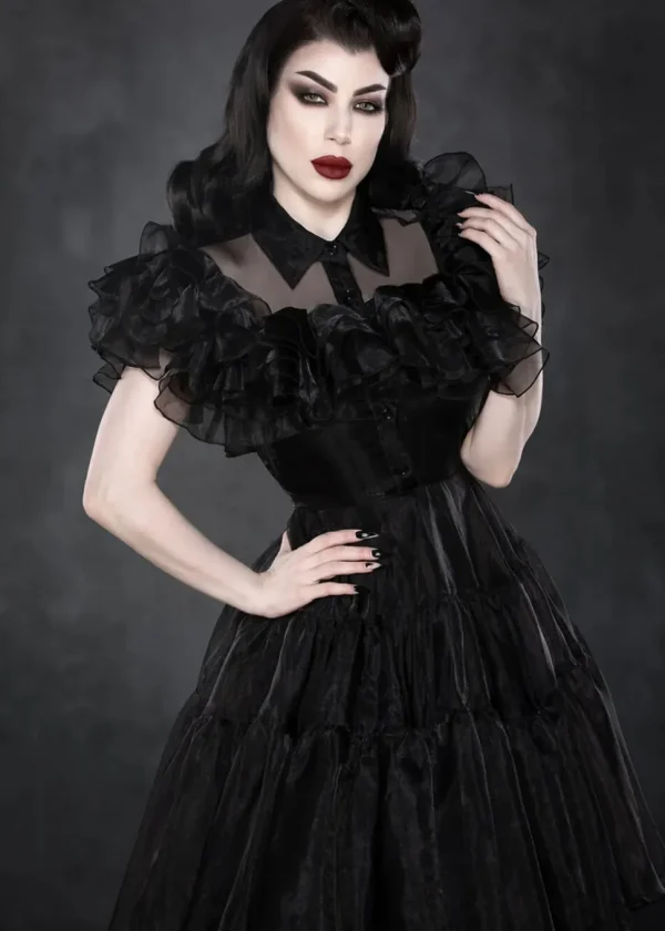Katakomb Wednesday Maxi Dress Black