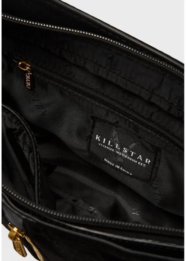 Killstar Adder Snake Bag Black