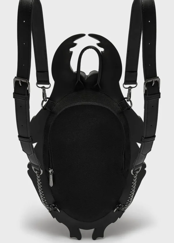 Killstar Amulet Beetle Backpack Black